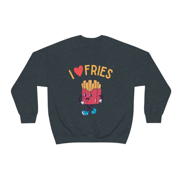 Love Fries Crewneck Sweatshirt