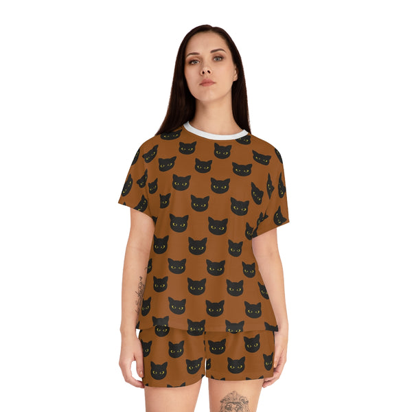 Pumpkin Spice Women's Short Pajama Set
