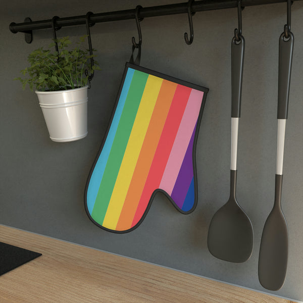 Rainbow Chunk Oven Glove