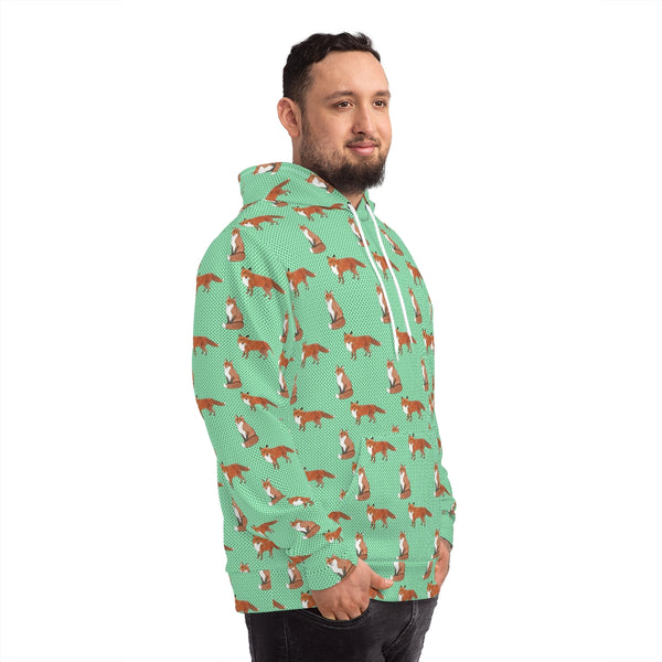 Fox print hoody