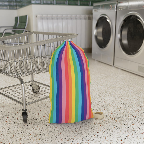 Rainbow Chunk Laundry Bag