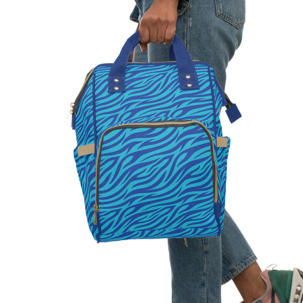Blue Tiger Avatar Diaper Backpack