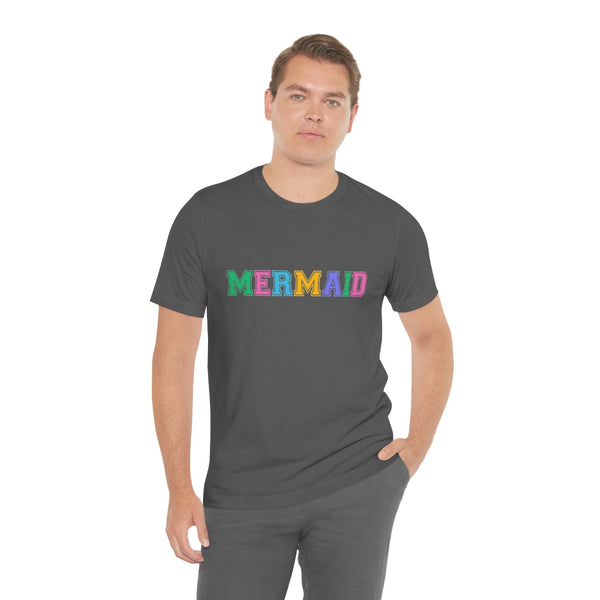 Varsity Mermaid Jersey Short Sleeve Tee