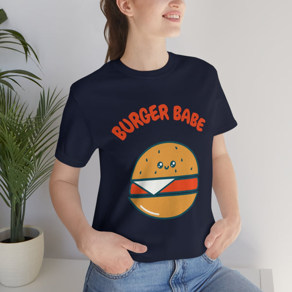 Burger Babe Jersey Short Sleeve Tee