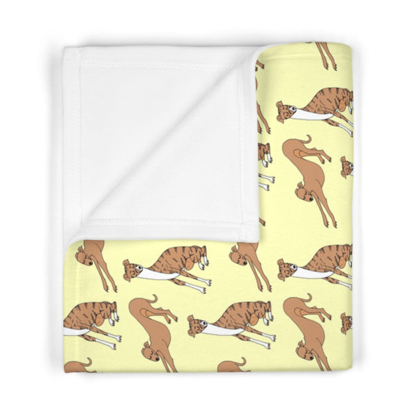 Whippet Good Fleece Baby Blanket