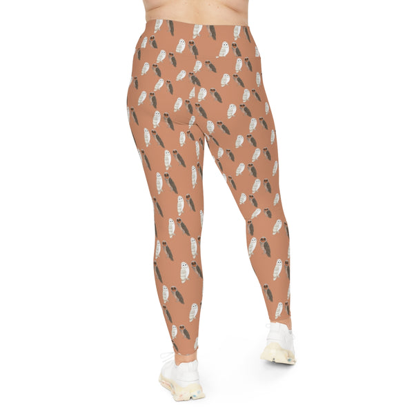 Barn Owl Plus Size Leggings