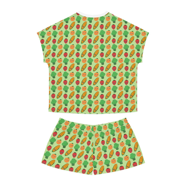 Veggie Garden Women's Short Pajama Set
