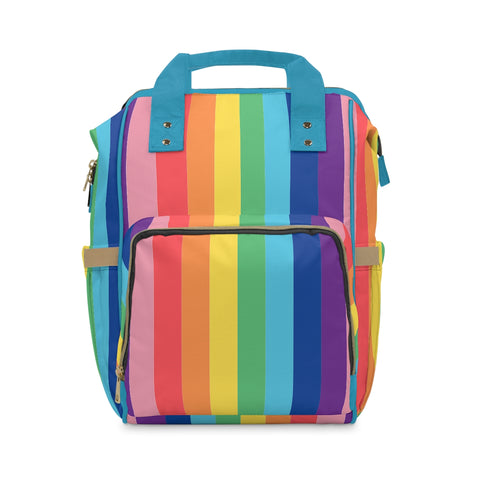 Rainbow Chunk Diaper Backpack 2