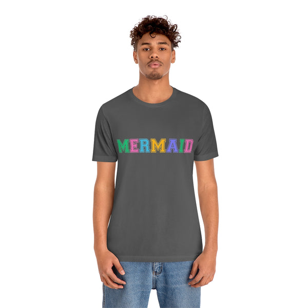 Varsity Mermaid Jersey Short Sleeve Tee