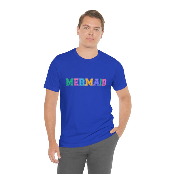 Varsity Mermaid Jersey Short Sleeve Tee