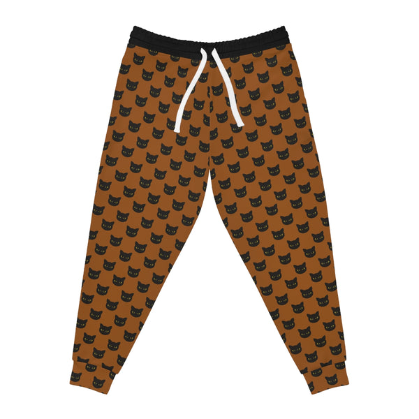 Black cat joggers