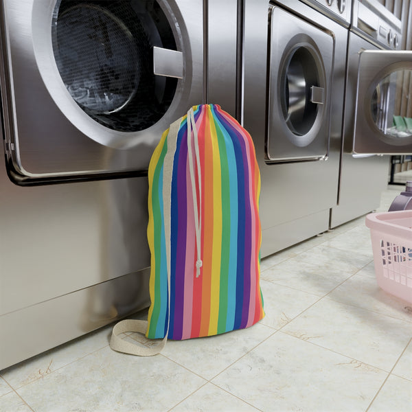 Rainbow Chunk Laundry Bag