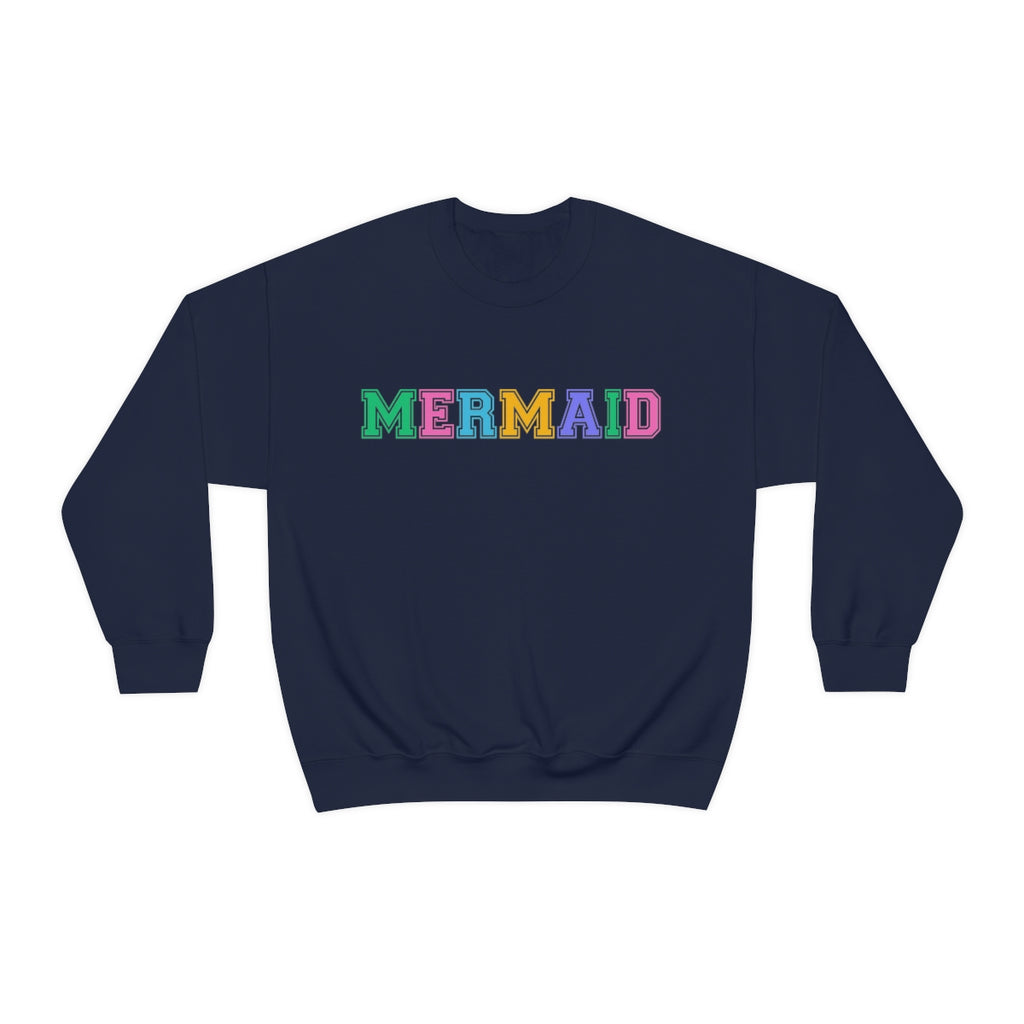 Varsity mermaid sweater