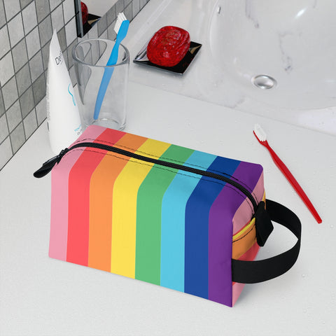 Rainbow Chunk Toiletry Bag