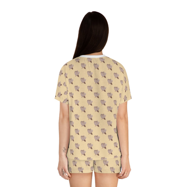 Owl Post Women's Short Pajama Set