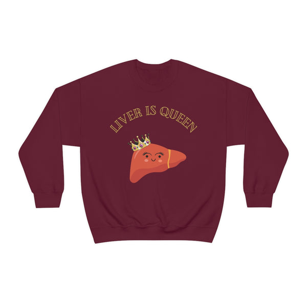 Liver queen sweater