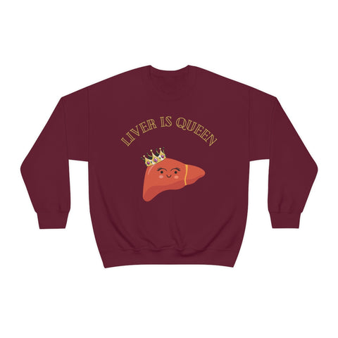 Liver queen sweater