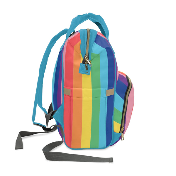 Rainbow Chunk Diaper Backpack 2