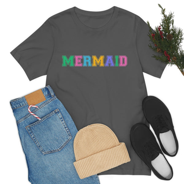 Varsity Mermaid Jersey Short Sleeve Tee