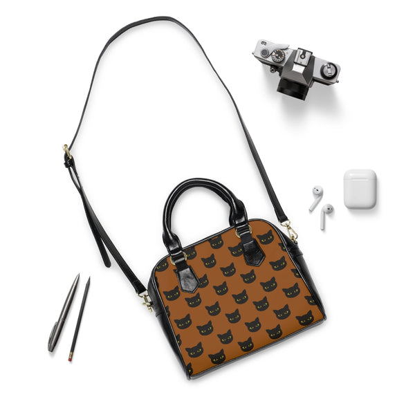 Pumpkin Spice Shoulder Handbag