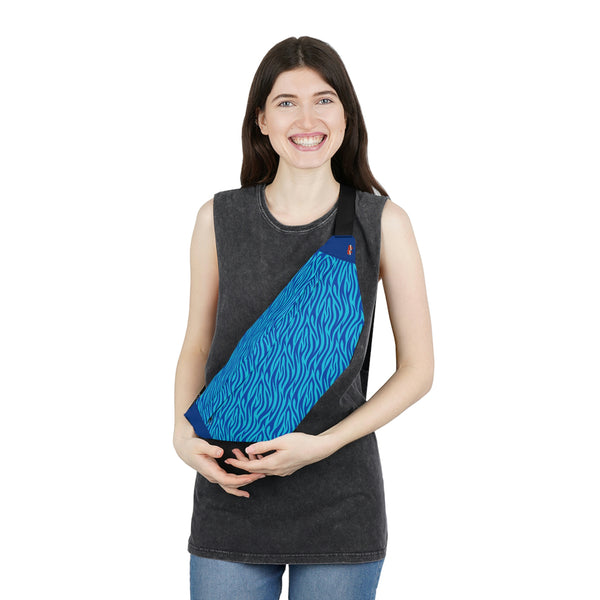 Blue Tiger Avatar Large Bum Bag