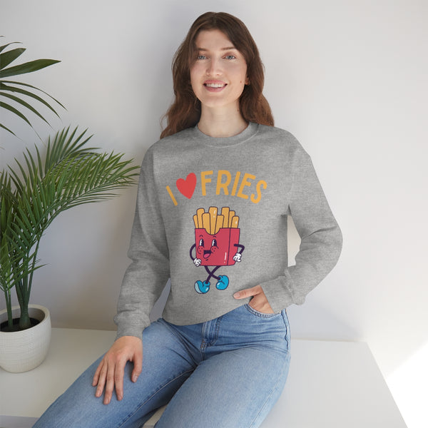 Love Fries Crewneck Sweatshirt