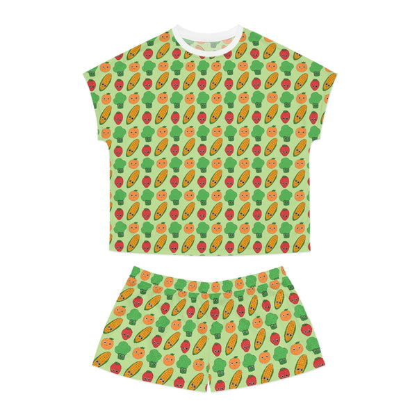 Veggie Garden Women's Short Pajama Set