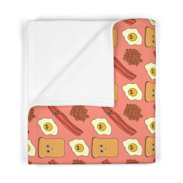 Breakfast Club Fleece Baby Blanket