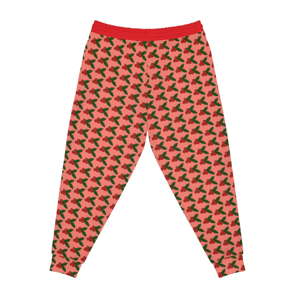 Christmas Holly Joggers