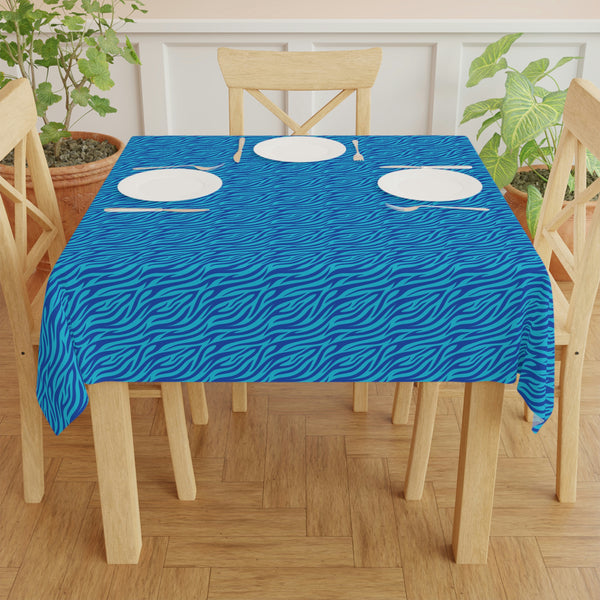 Animal print tablecloth