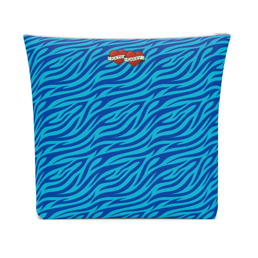 Blue Tiger Avatar Cosmetic Bag
