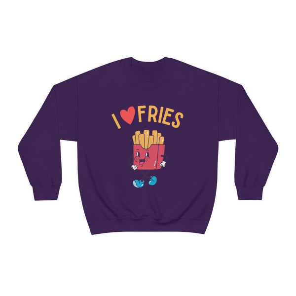 Love Fries Crewneck Sweatshirt