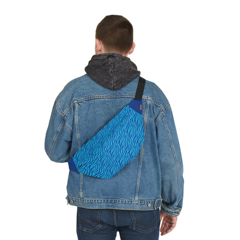 Blue Tiger Avatar Large Bum Bag