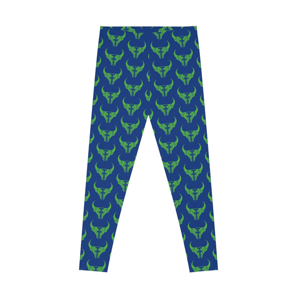 TT Cyber Stretchy Leggings Blue