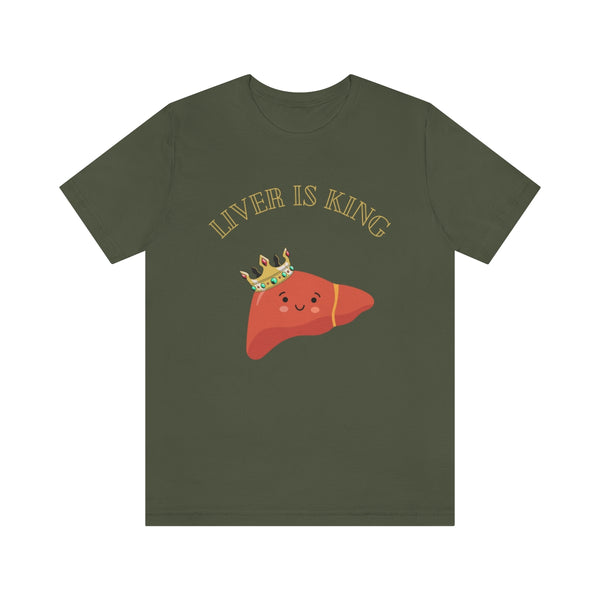 Liver is King Jersey Short Sleeve Tee