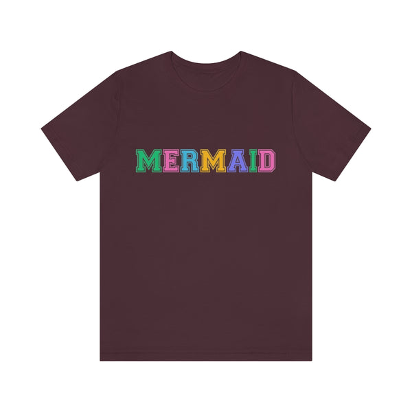 Varsity Mermaid Jersey Short Sleeve Tee