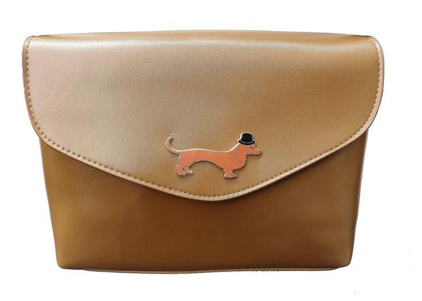 Mr Sausage Dog Handbag - Kate Garey