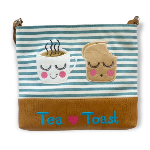 Tea & Toast Over Shoulder Bag