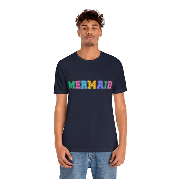 Varsity Mermaid Jersey Short Sleeve Tee