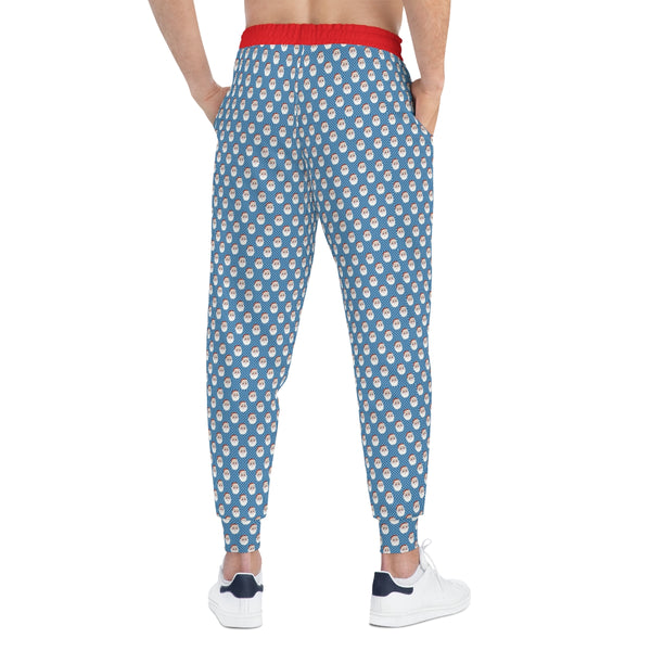 Santa Christmas Athletic Joggers