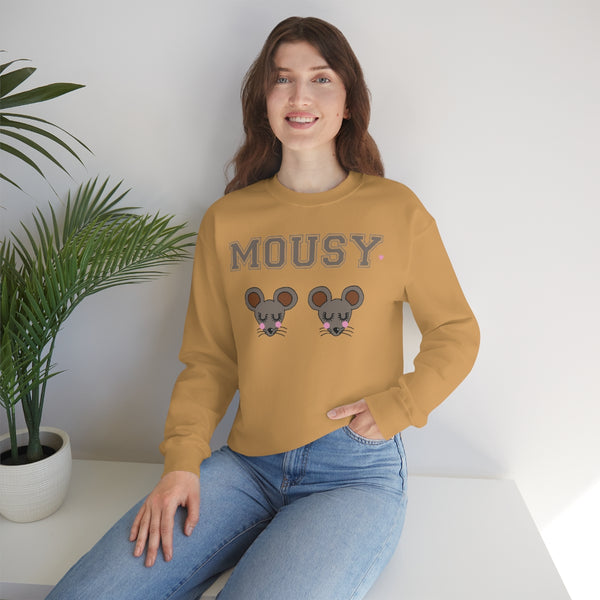 Varsity MOUSY Crewneck Sweatshirt