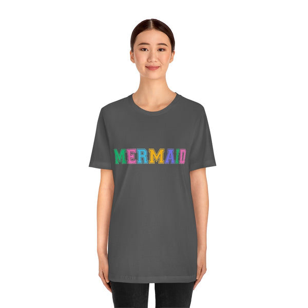 Varsity Mermaid Jersey Short Sleeve Tee