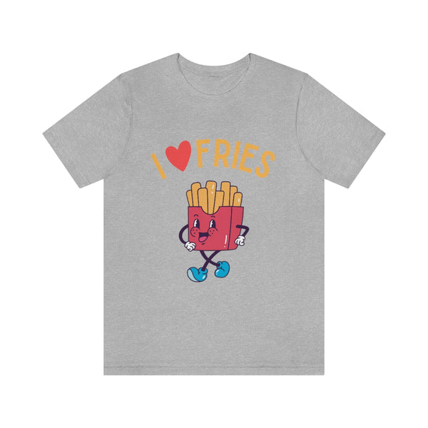 Love Fries Jersey Short Sleeve Tee