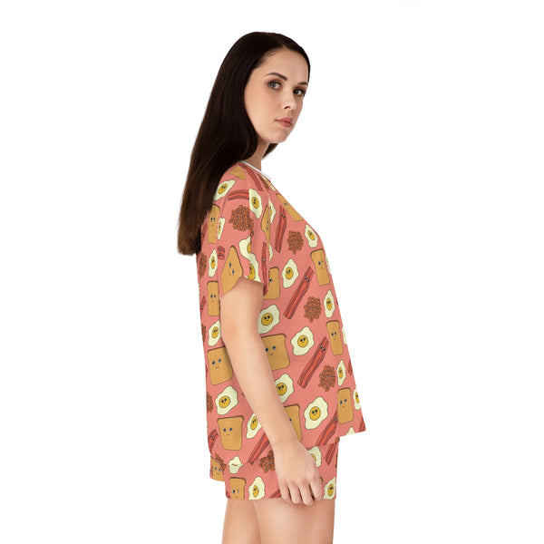 Breakfast Club Women's Short Pajama Set