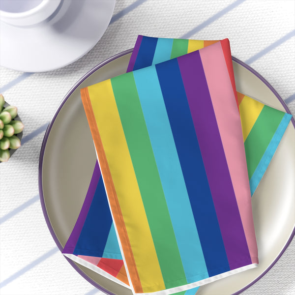 Rainbow Chunk Napkins