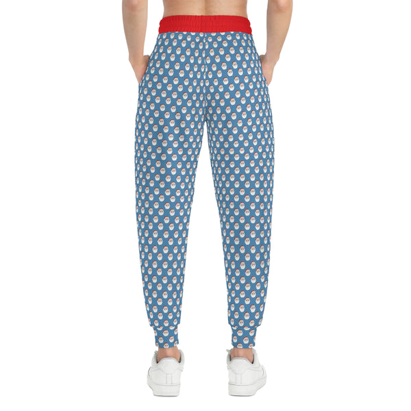 Santa Christmas Athletic Joggers