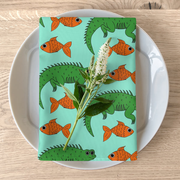 Goldfish napkins