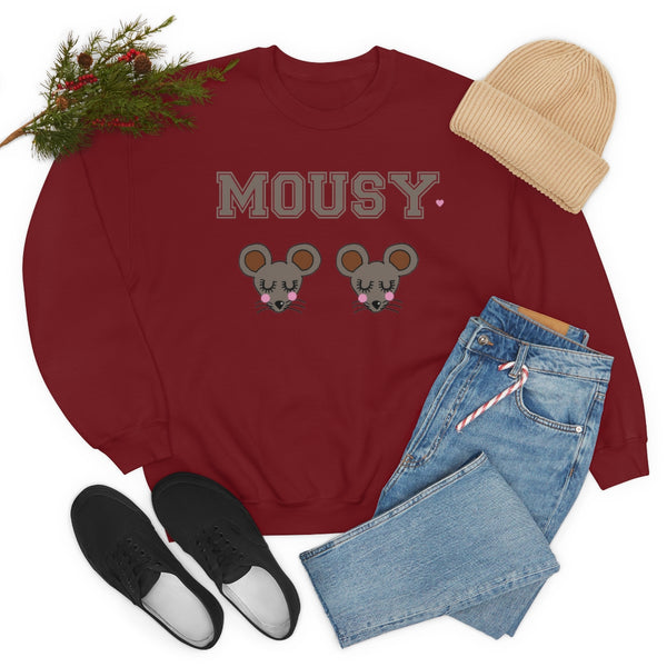 Varsity MOUSY Crewneck Sweatshirt