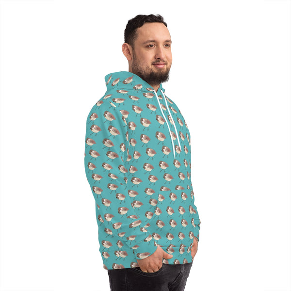 Coal tits hoodie