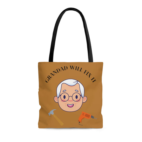 Grandad Will Fix It Tote Bag